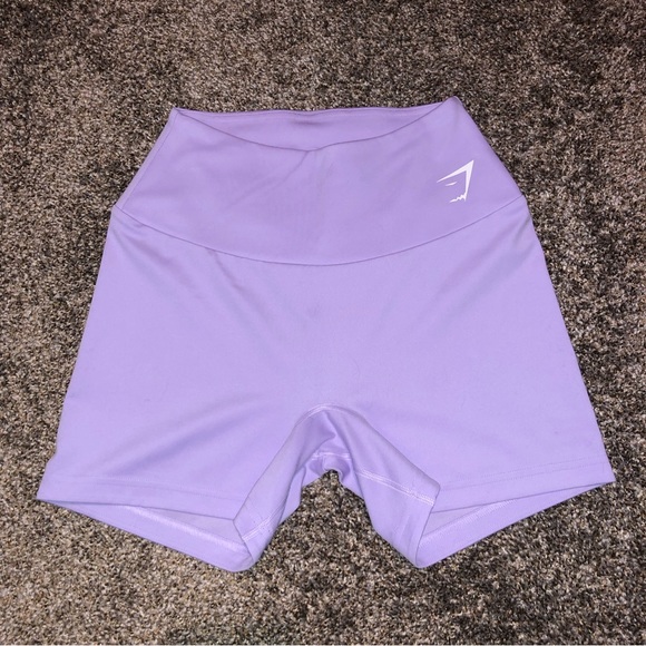 Gymshark Pants - gymshark lilac training shorts buttery soft